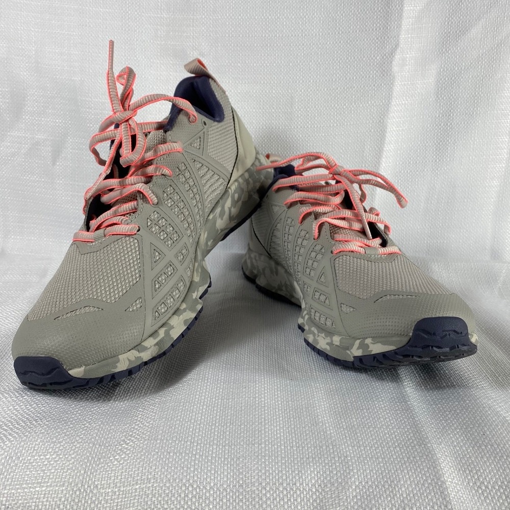 Under Armour Micro G Valsetz Ghost Grey Pink Slip Resistant Shoes Womens‎ 9.5